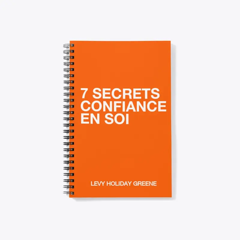 Carnet de notes 7 secrets Confiance 