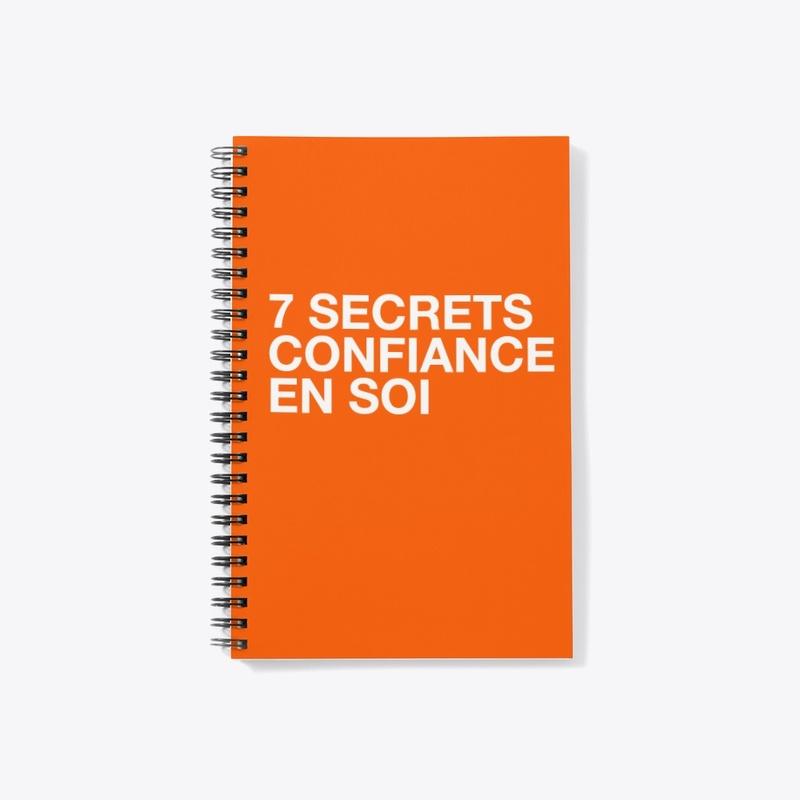 Carnet de notes 7 secrets Confiance 